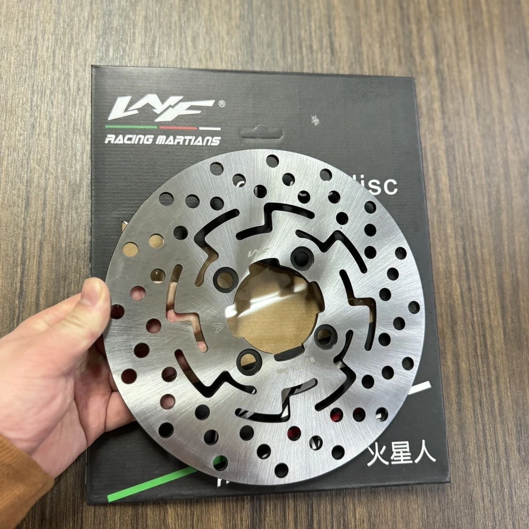 中置电机MSX125 怪兽电摩M3猴子 火星人220大碟四孔刹车盘