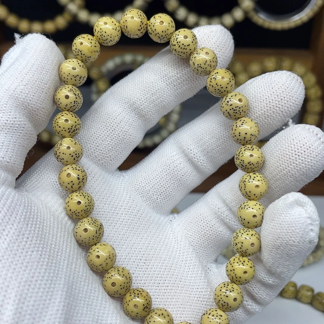 星月菩提手串9圆珠，大眼睛