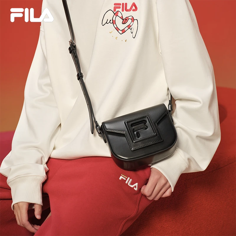 FILA 斐乐官方女包挎包2025盒子包单肩包斜挎包糖果包F13W519161F