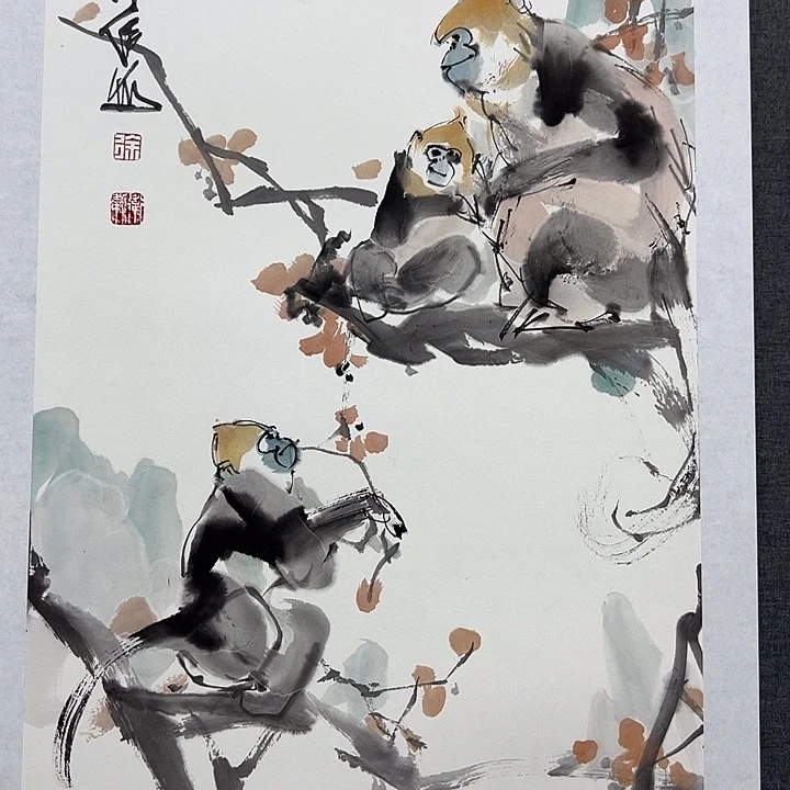 国画书画作品多次