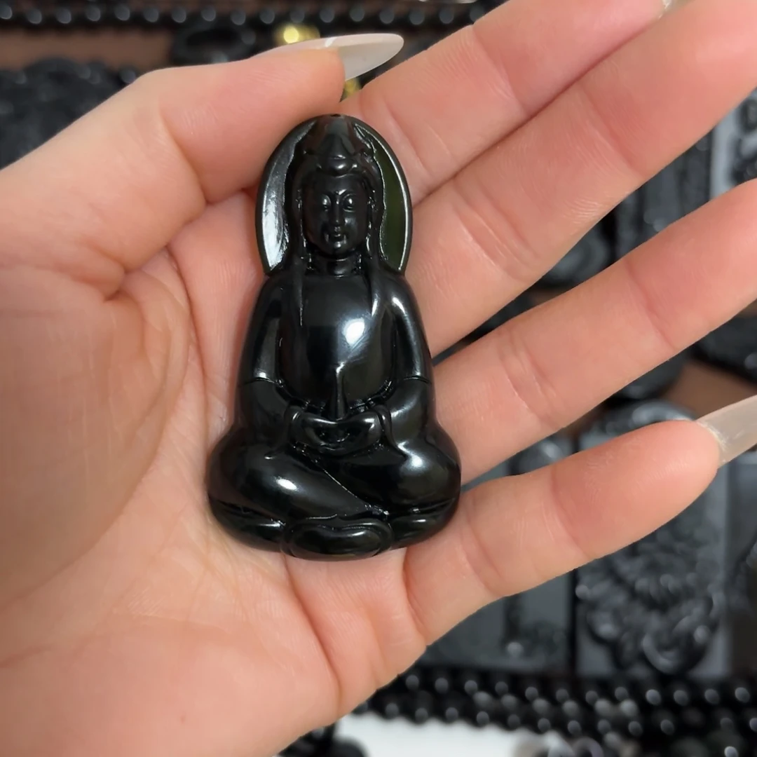 铁***憨蛇纹石玉未镶嵌颈饰