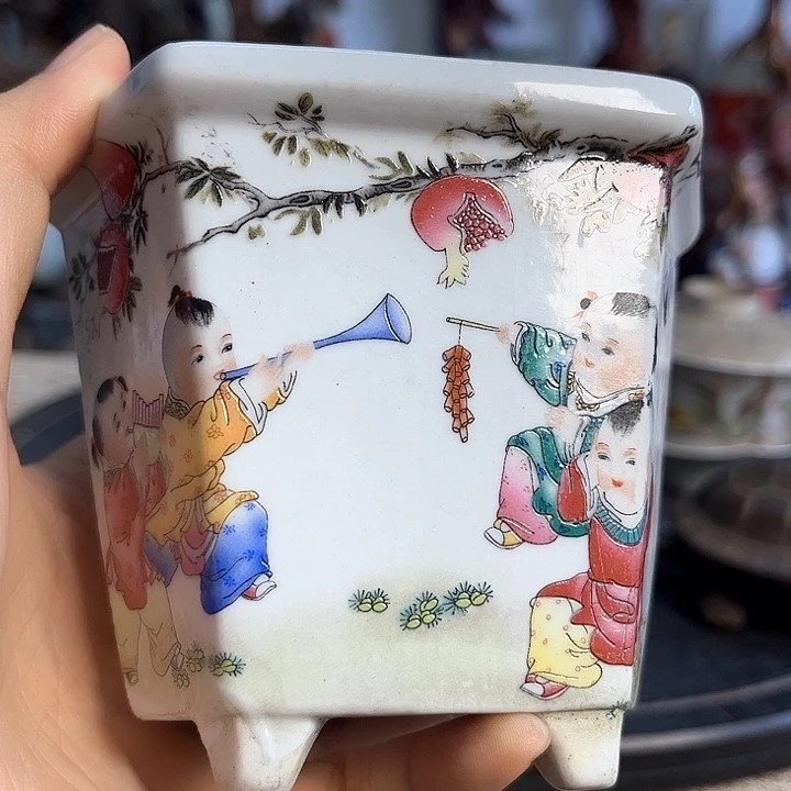 燕***南瓷片明玉家的老物件老瓷器