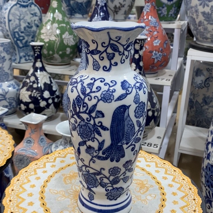 【闪购商品】摆件青花瓷花瓶福利一个