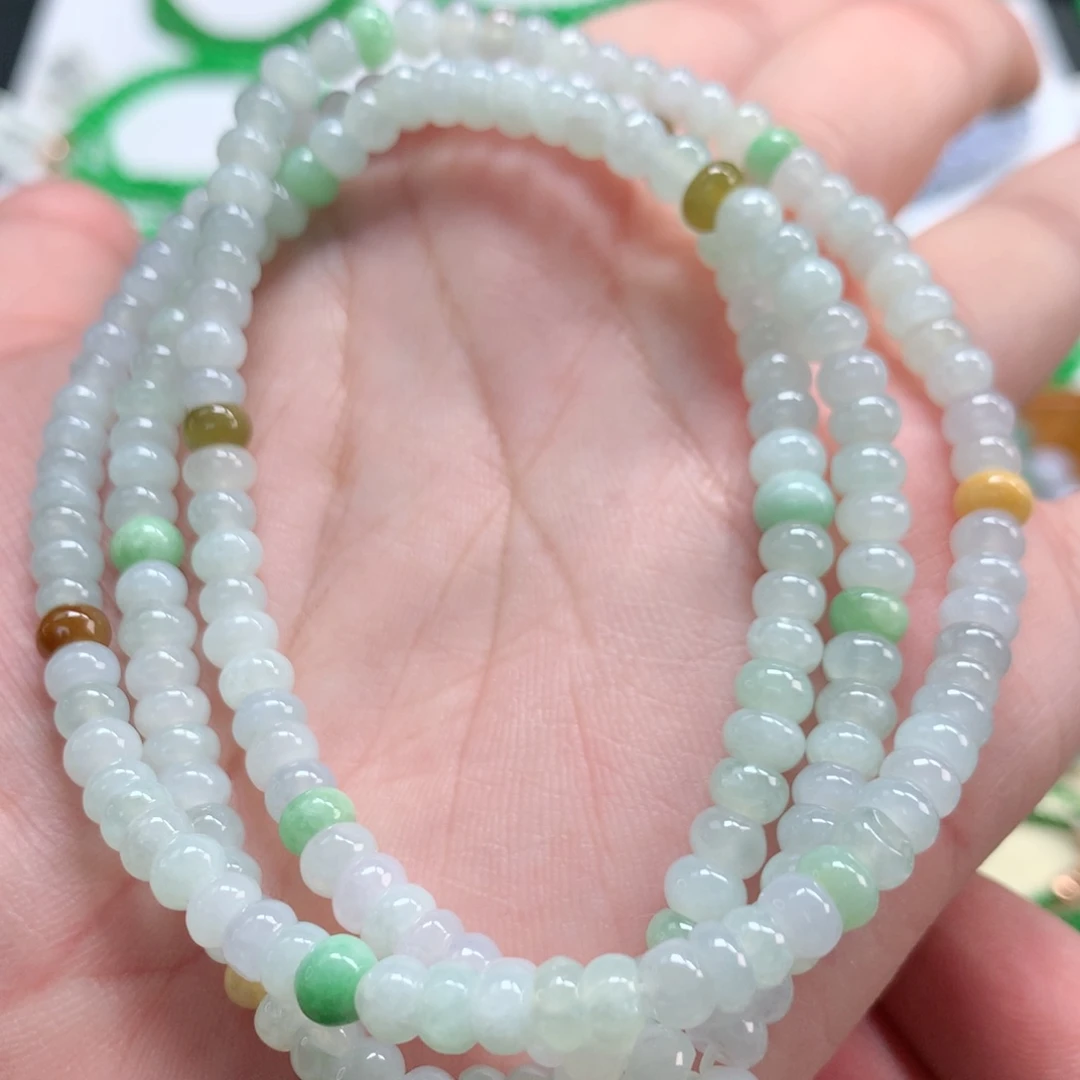 翡翠未镶嵌手链翡翠