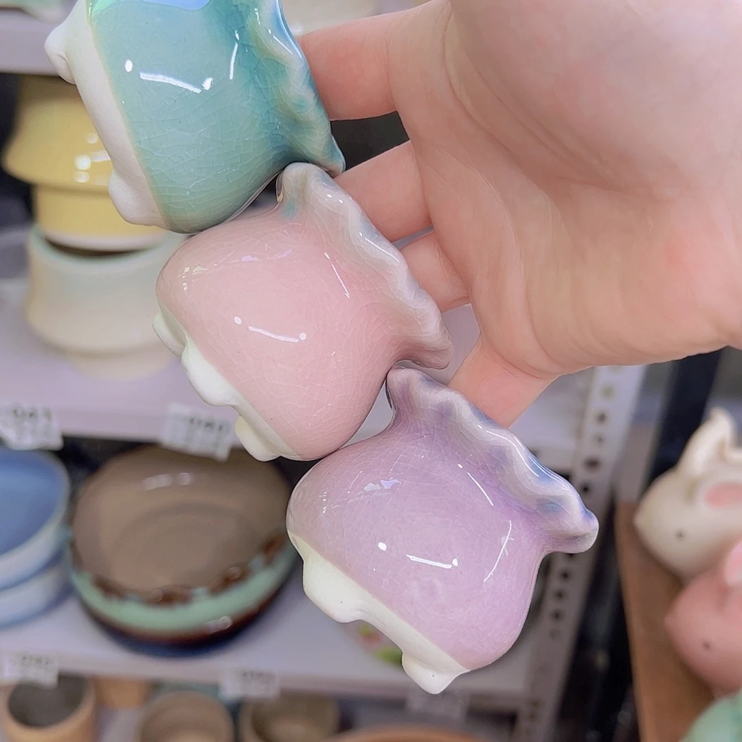 陶瓷花盆单场满12包邮