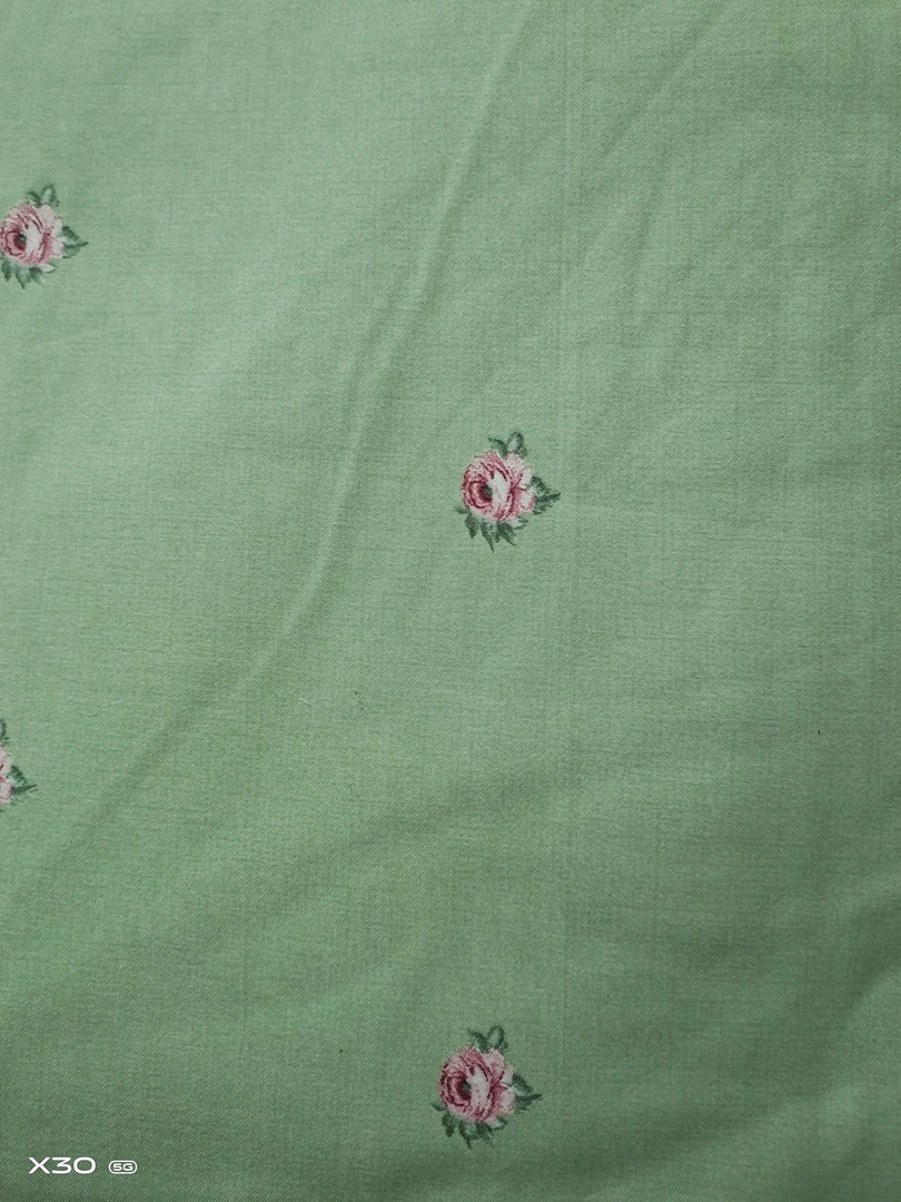 （302）加厚床单  绿小花 尺寸面料主播讲解为准 瑕疵品无售后