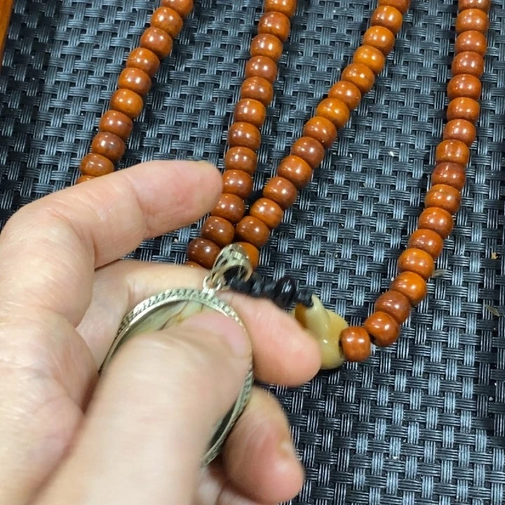 滴血莲花菩提吊坠