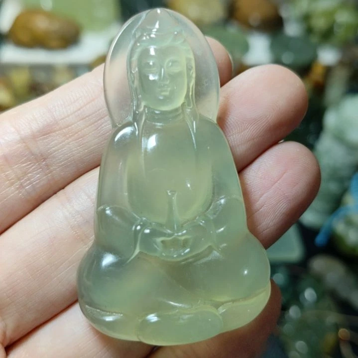 岫玉挂坠款式未镶嵌