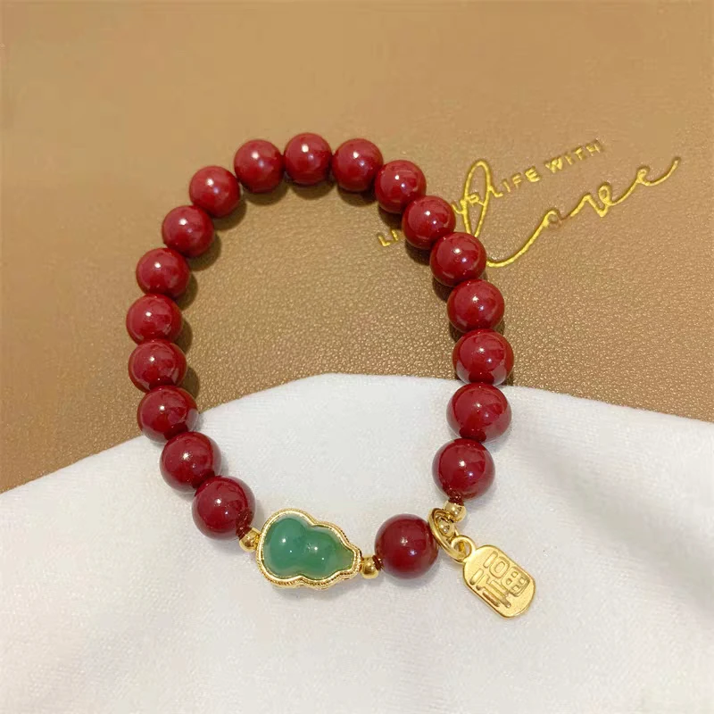 铜合金手链 新中式福禄双全手链圆满