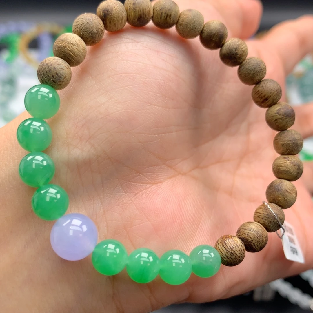 未镶嵌手链翡翠卡