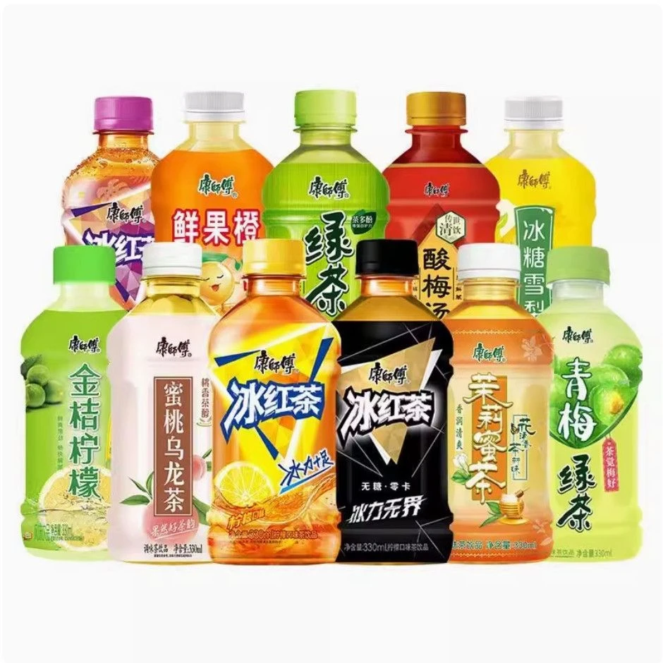 【9瓶包邮】康师傅冰红茶300ML果味饮料伊乐娃夏季必备