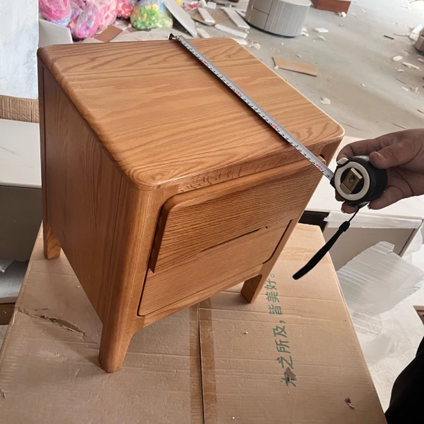 床头柜红橡40×34×50瑕疵无售后木工5629