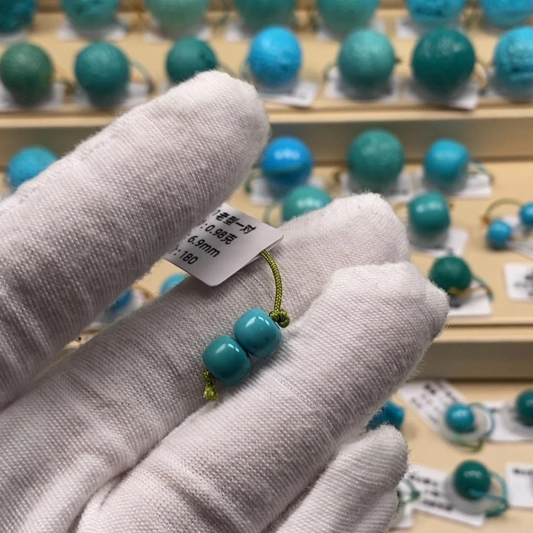 绿松石未镶嵌精品高瓷绿松石哦