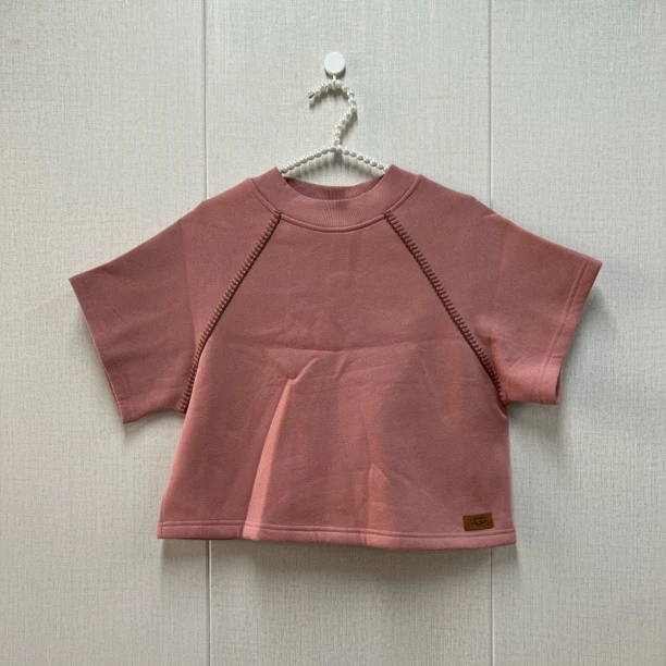 ugg u000 粉色圆领短袖上衣 时尚潮流