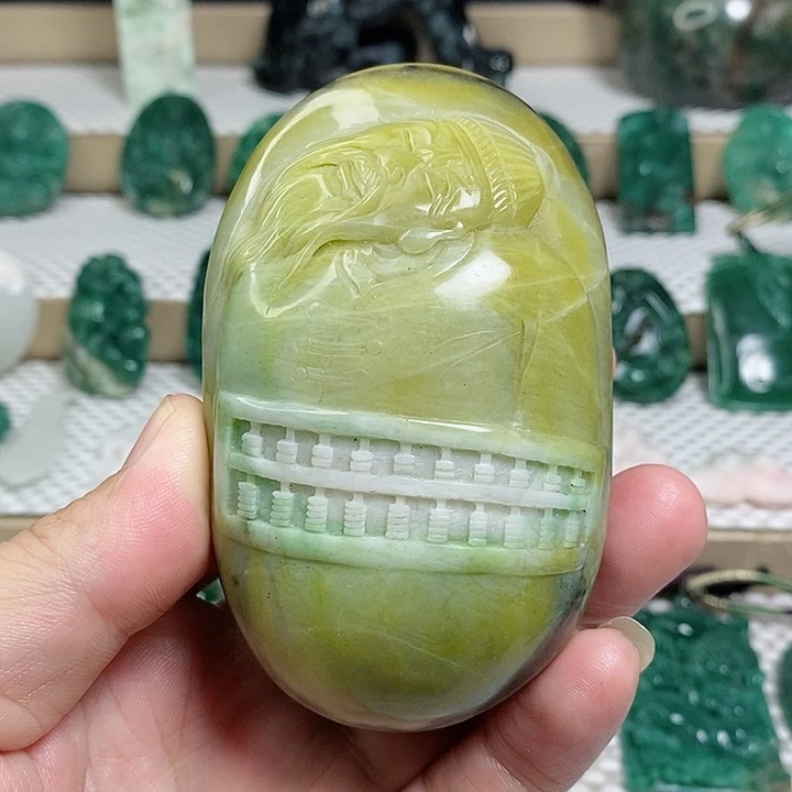 未镶嵌独山玉吊坠(不含链)