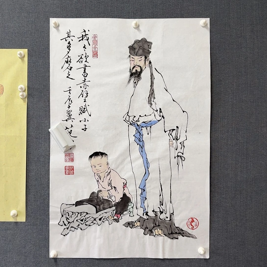 纯手绘作品年画优惠链接