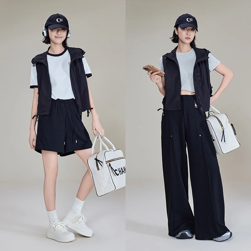 美洋MEIYANG 情人节马甲 速干防晒UPF50+|机能冒险连帽无袖马夹U