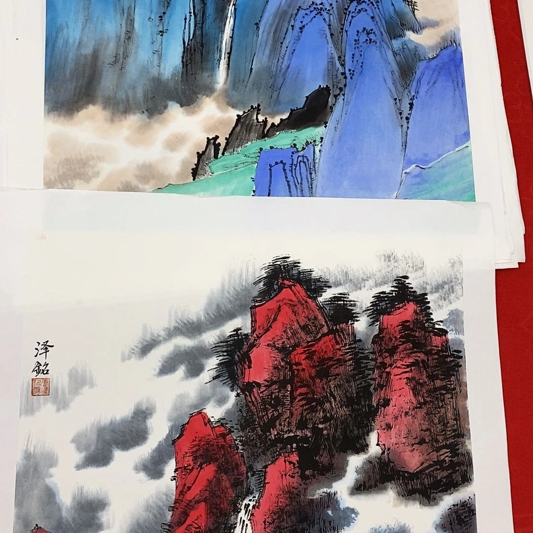 国画我在上课一听到这个话题都