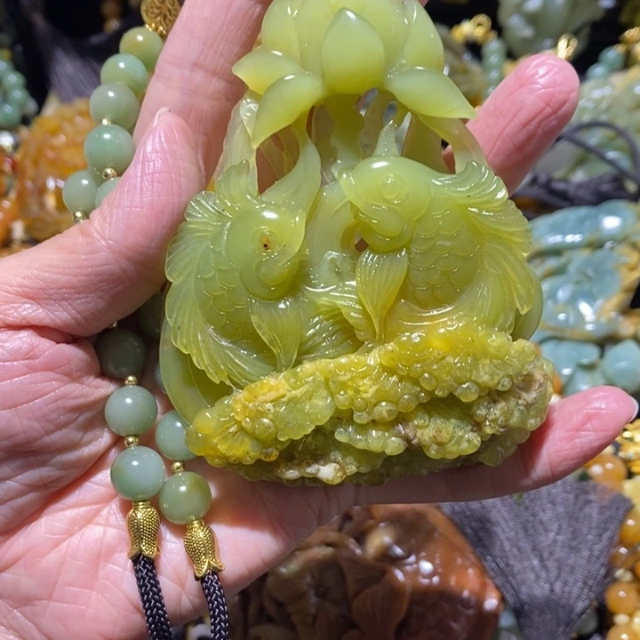 岫玉岫玉吊坠未镶嵌