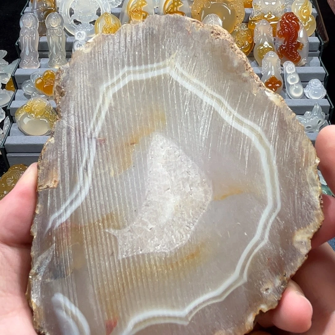 玛瑙/玉髓未镶嵌颈饰