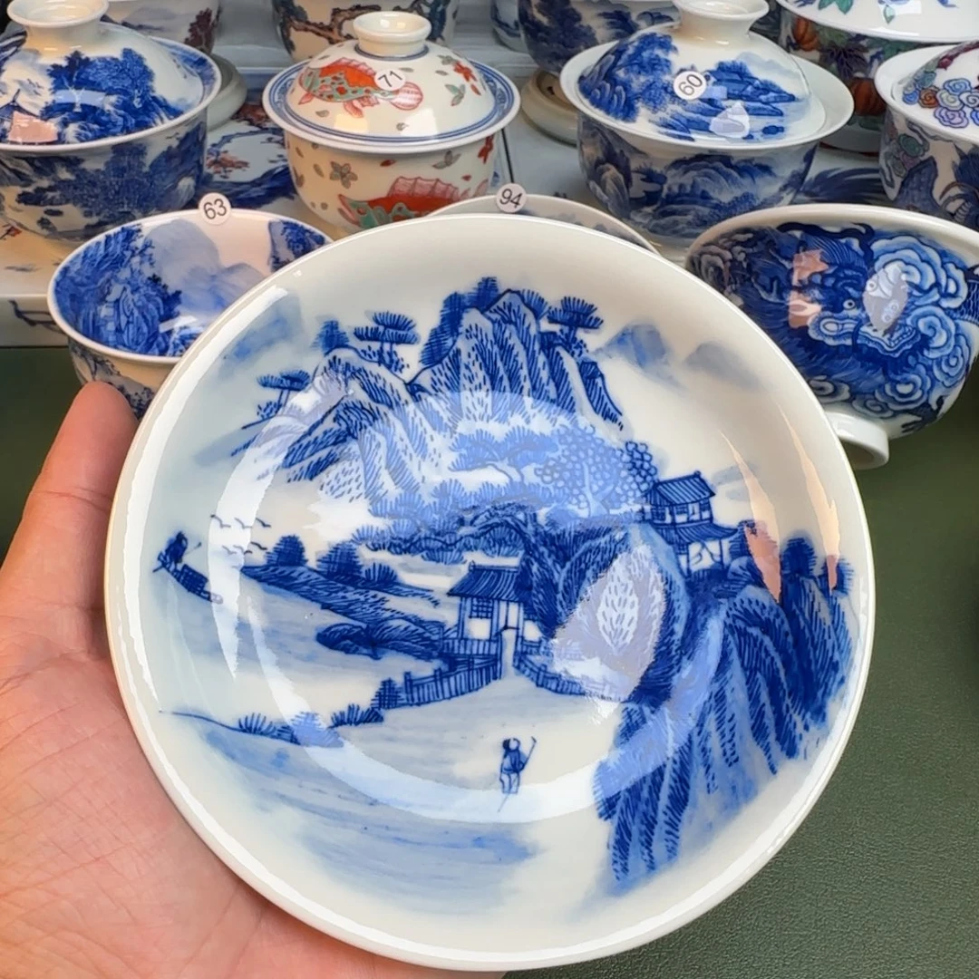 纯手工纯手绘茶具98