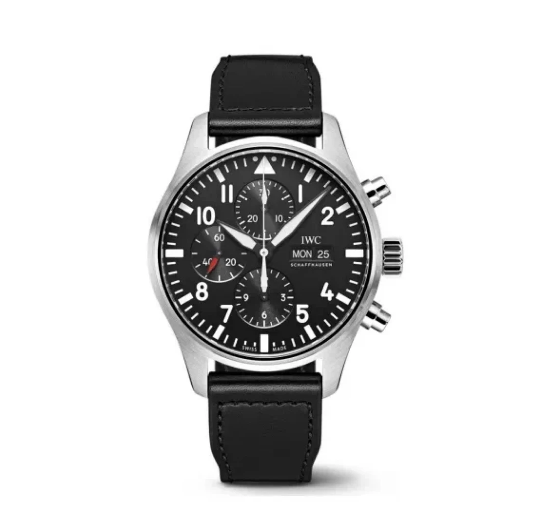 99新 IWC/万国 飞行员系列/男表/43mm/黑盘/机械