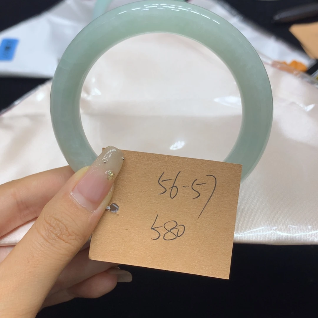 翡翠未镶嵌手镯天然翡翠