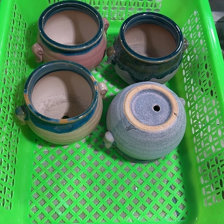 微瑕陶瓷花盆满9.9发