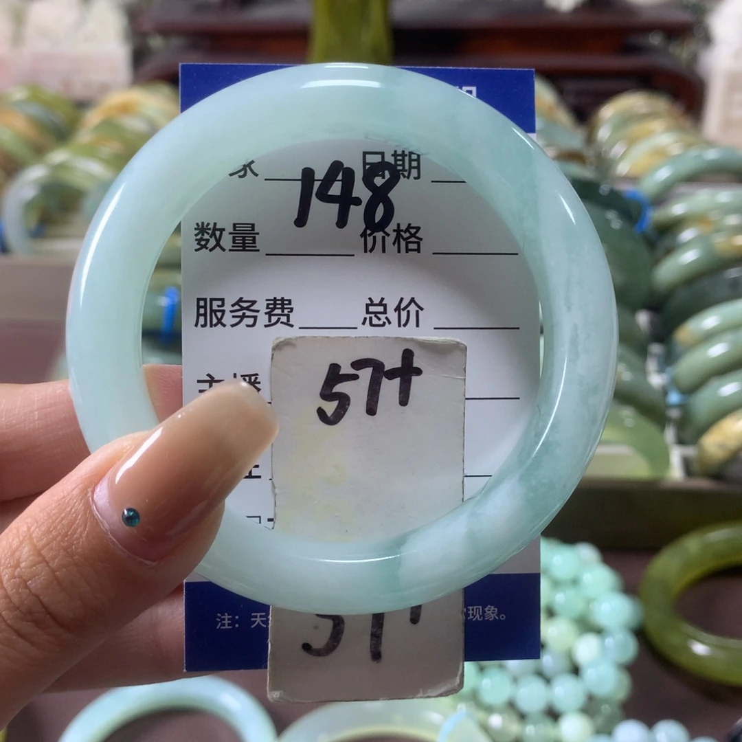 蛇纹石玉未镶嵌手镯148