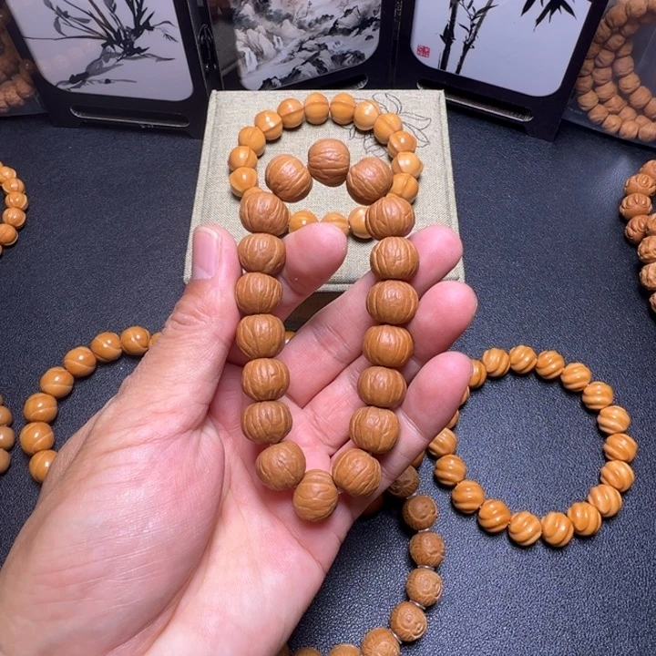 猴头核桃手串南瓜