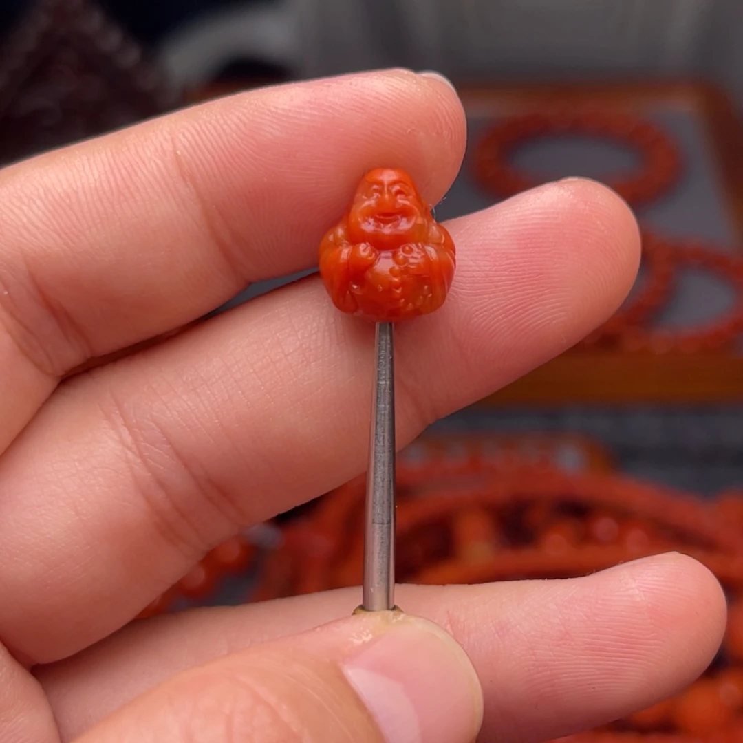 南红玛瑙配饰未镶嵌