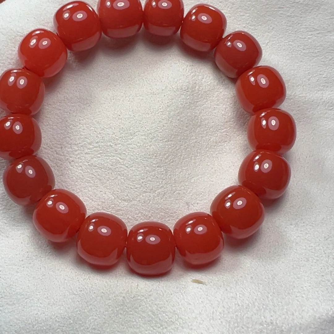 南红玛瑙珠子未镶嵌