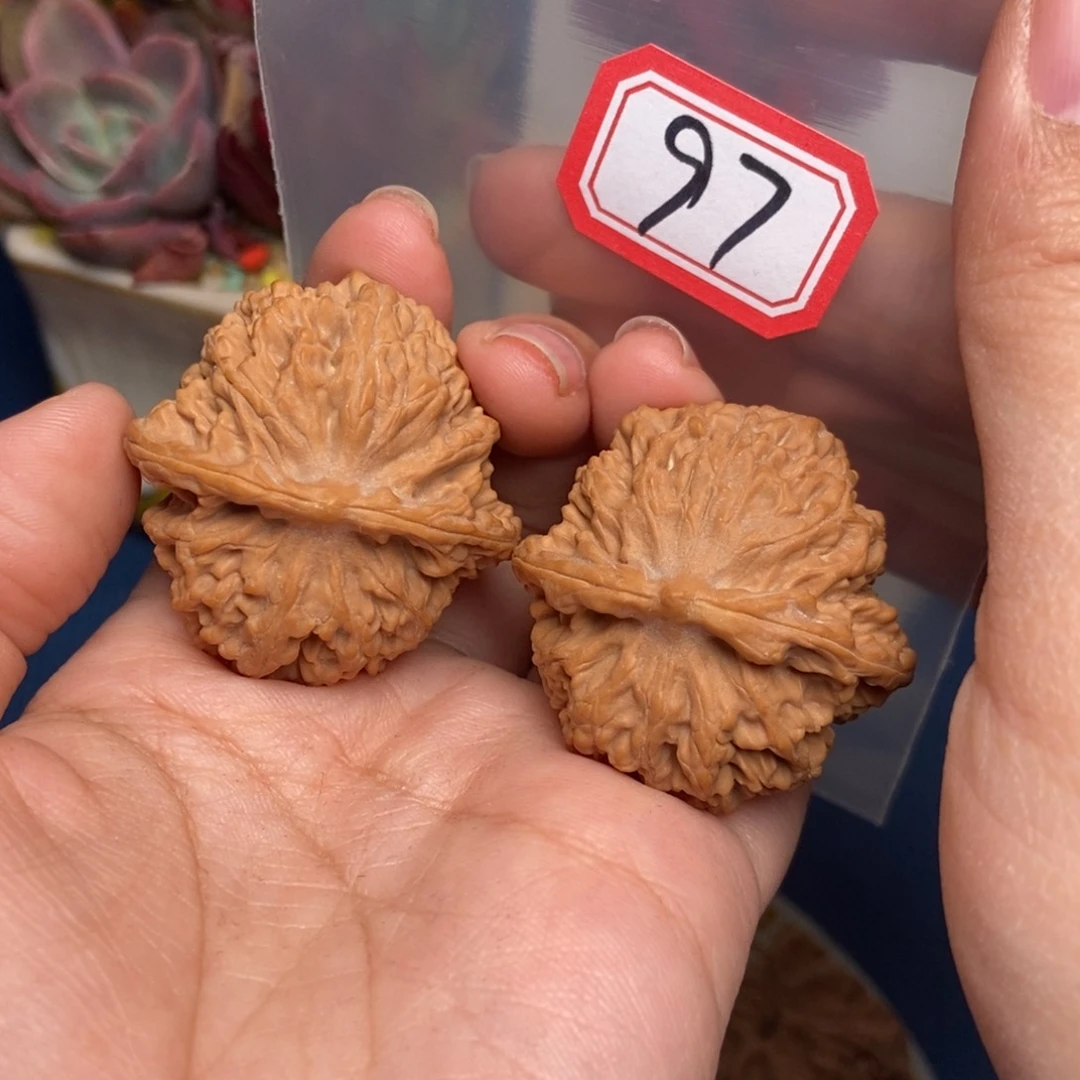 文玩核桃吊坠97号 野生元宝