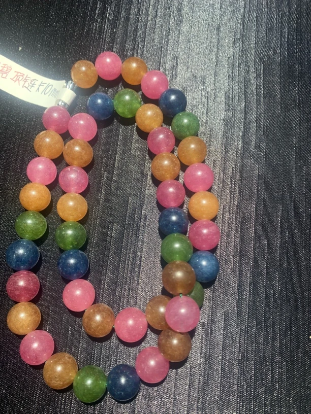 京鸿精选 x710 10mm彩虹碧糖果碧色手工定制 拍一发一
