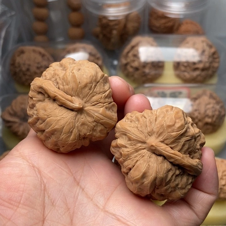 文玩核桃把件执***尘一帆风顺