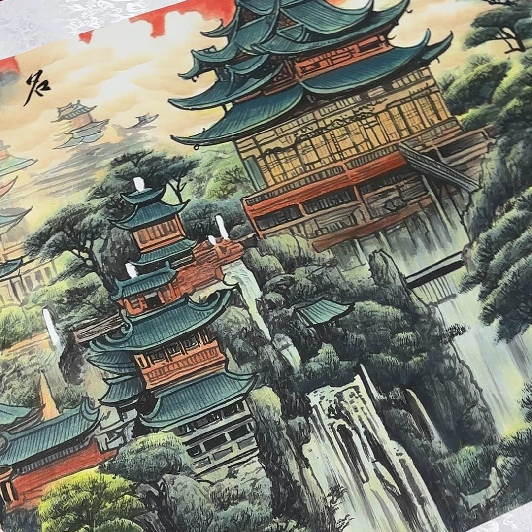 国画展示作品作品展示