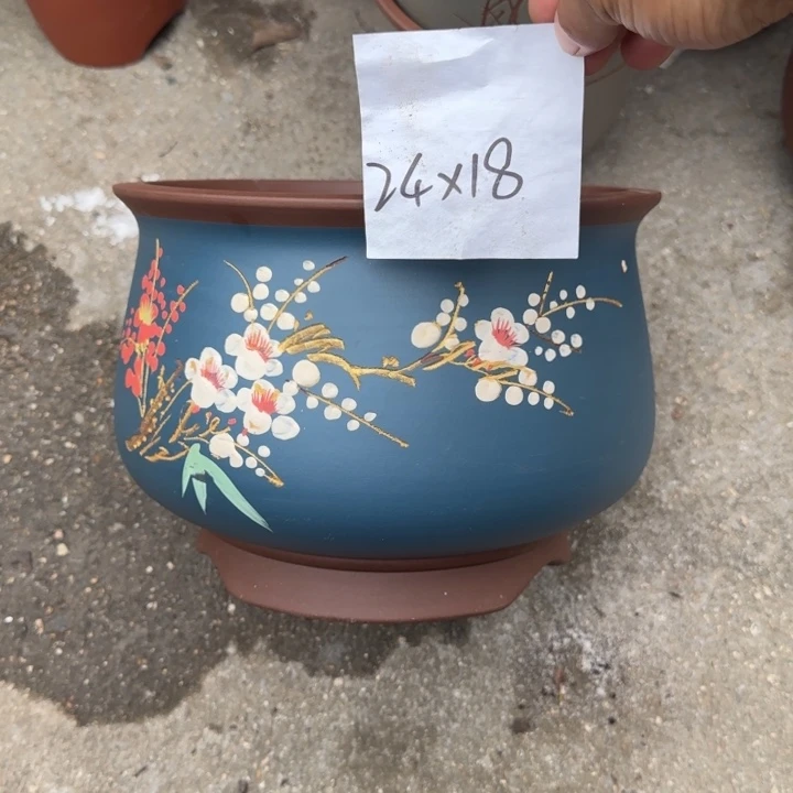 紫砂花盆特价商品