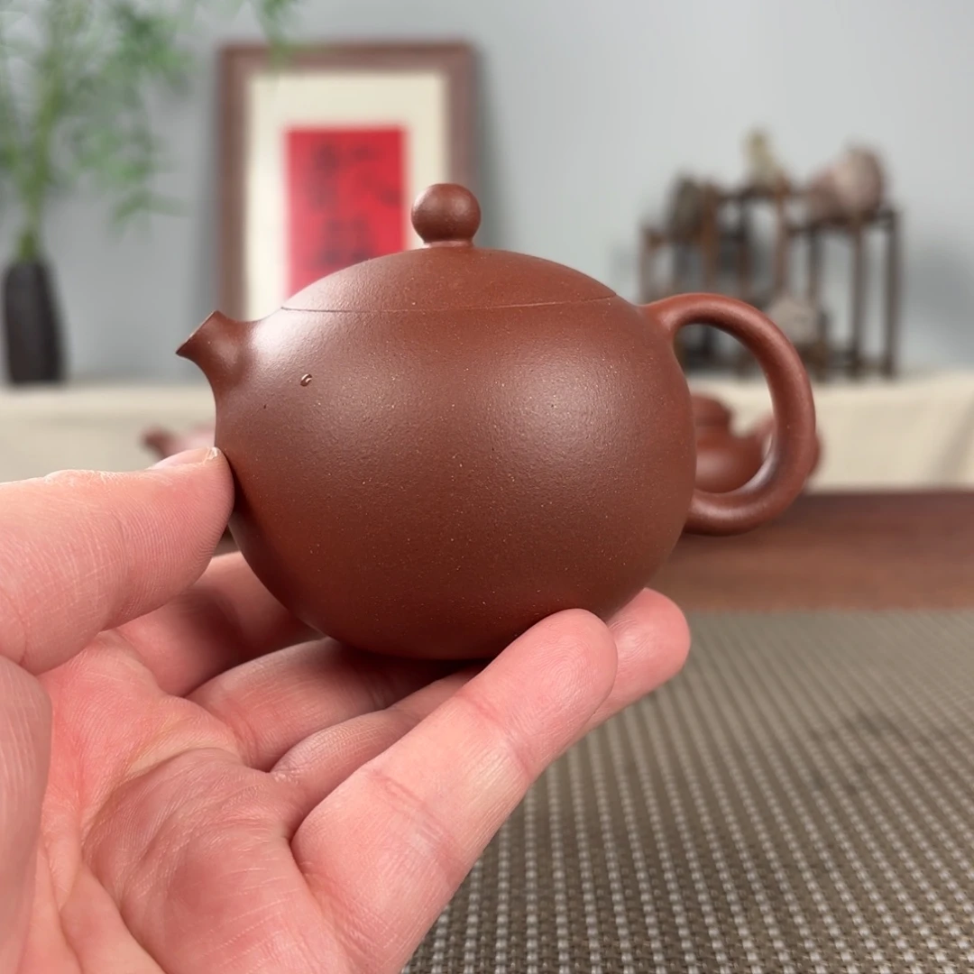 紫砂茶壶黄龙山原矿紫砂壶150