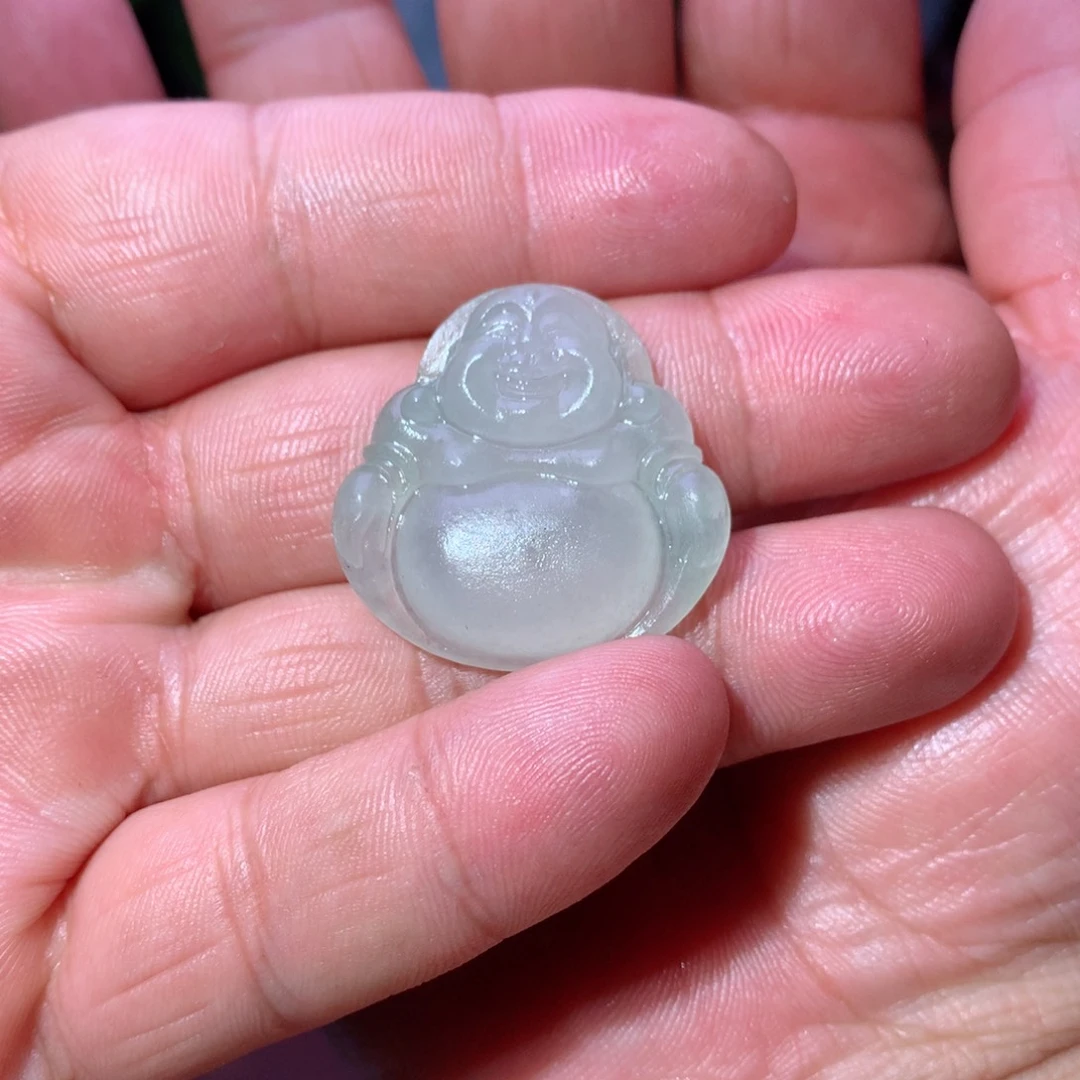 定制翡翠未镶嵌心**雅翡翠