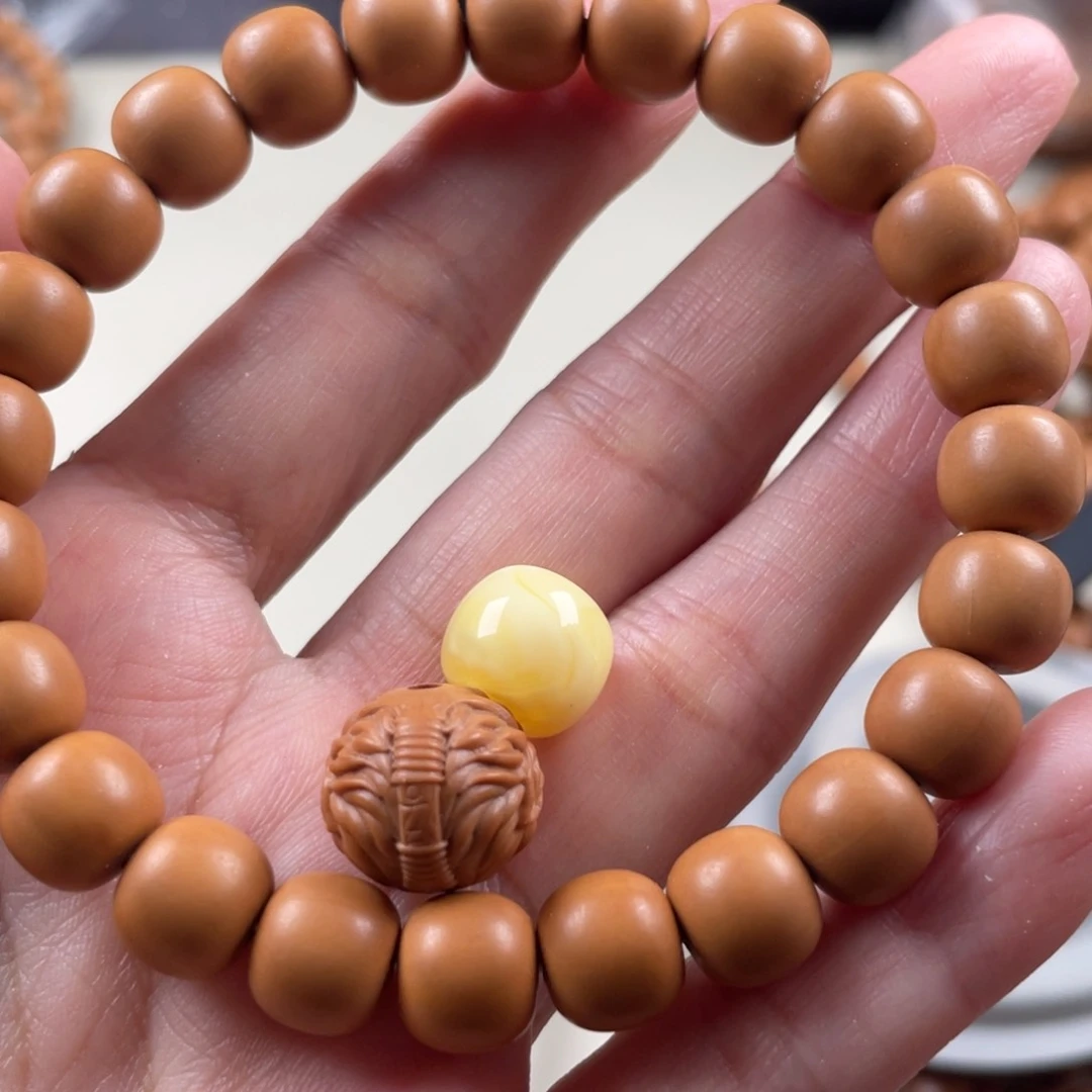 猴头核桃吊坠云天老邢➕雕刻配饰冒油