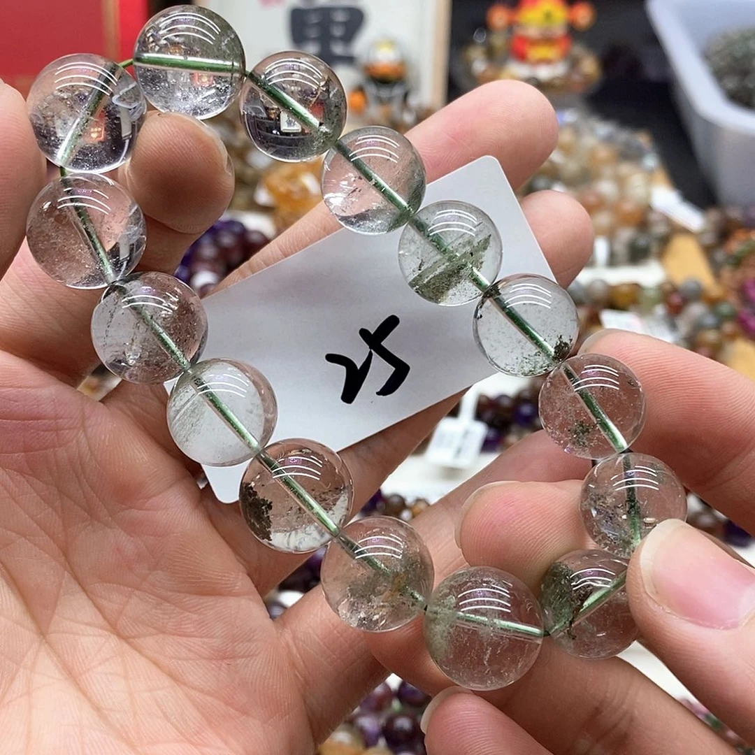 水晶手串未镶嵌天然