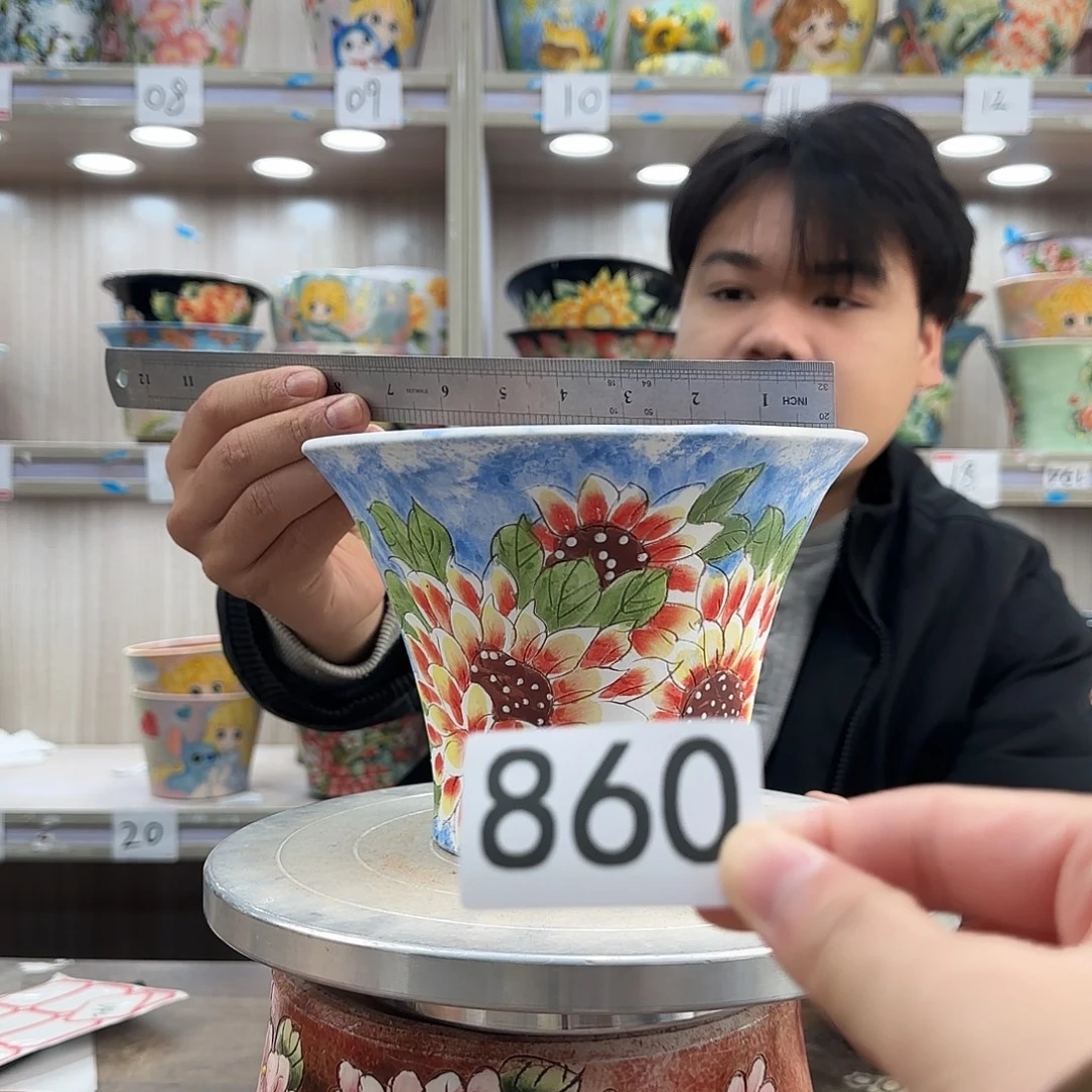 紫砂花盆瑕疵瑕疵860