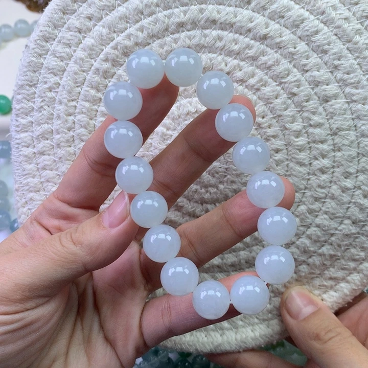 翡翠未镶嵌手串天然翡翠手串