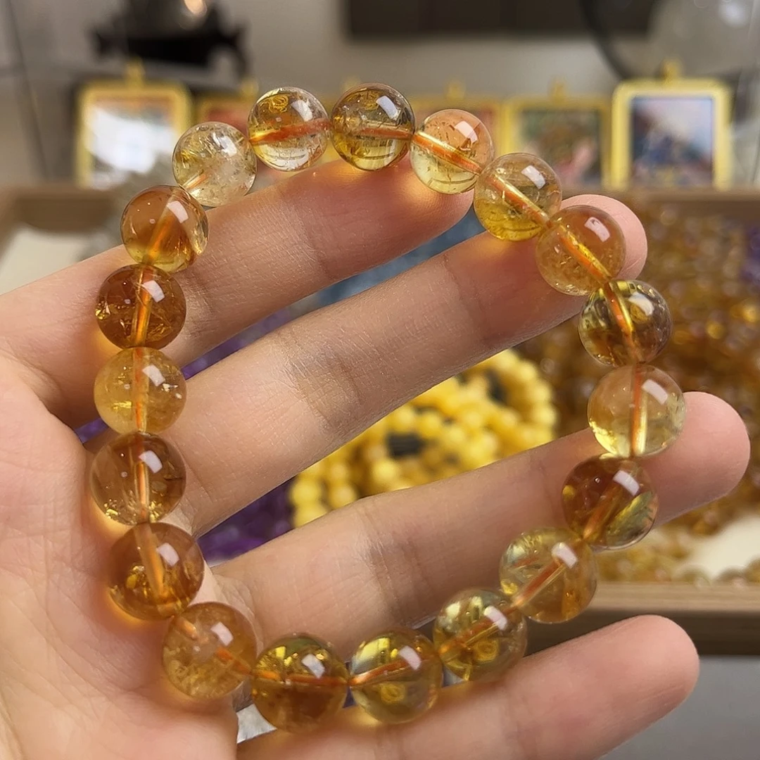 水晶未镶嵌手链矿坑微瑕