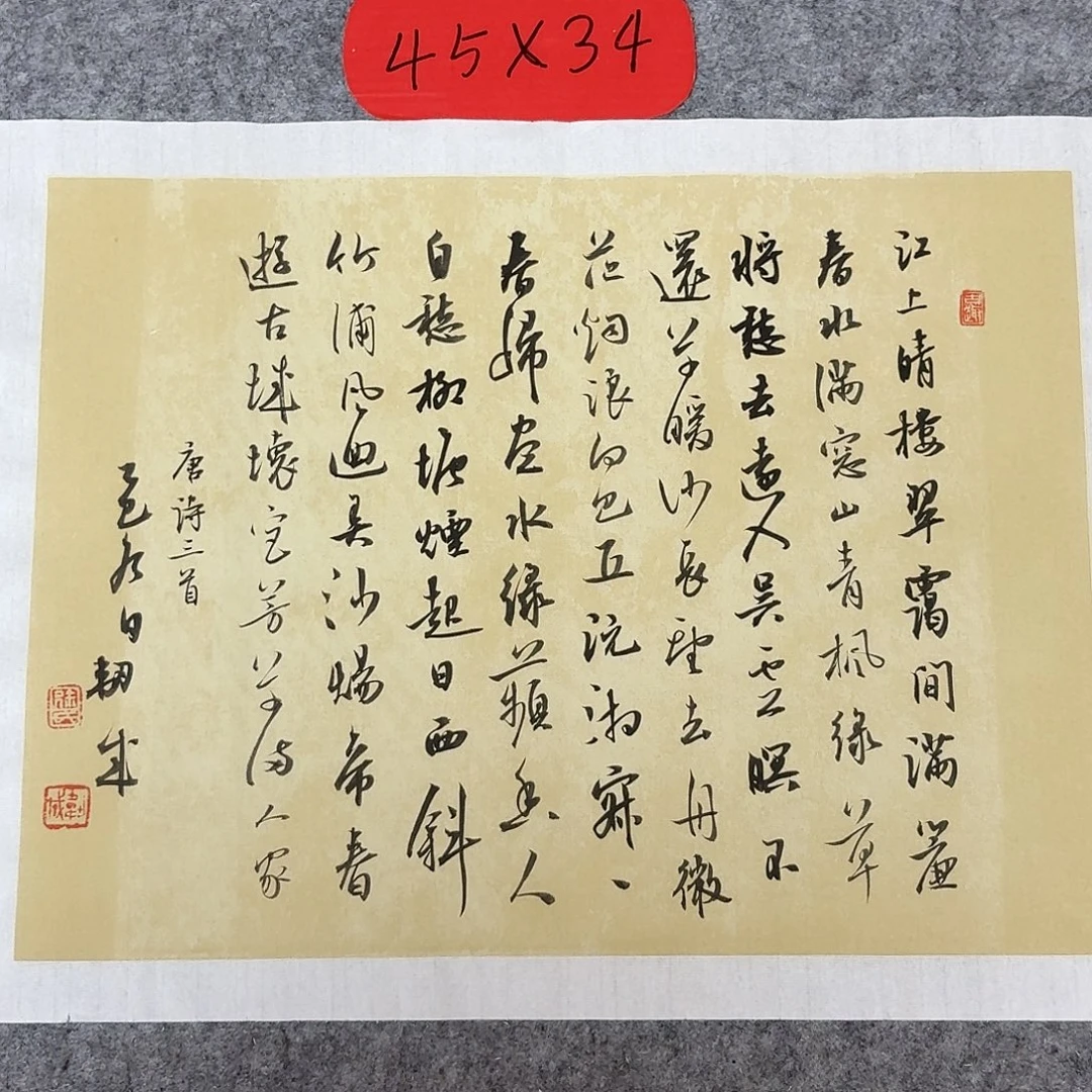 书法国展书家徐卫科45×34