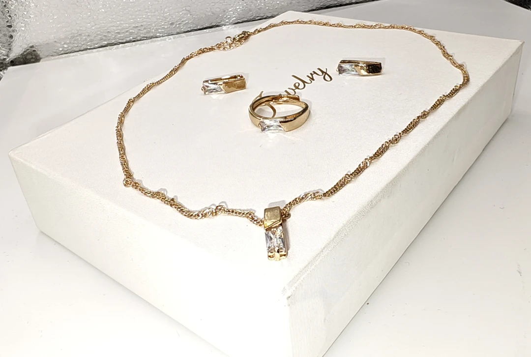 铜合金项链 铜合金585kizil altun pason02项链三件套