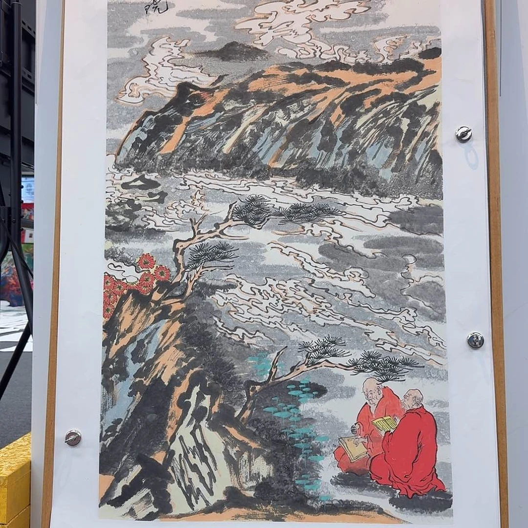 国画多次参加国内外大型