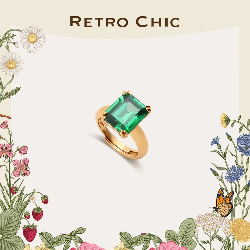 铜合金戒指 RC RETRO CHIC 意大利复古时尚首饰 香水青柠戒指