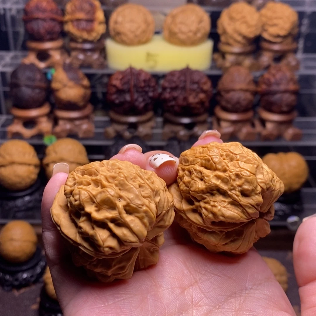 把件文玩核桃Z45太古金蟾43尺