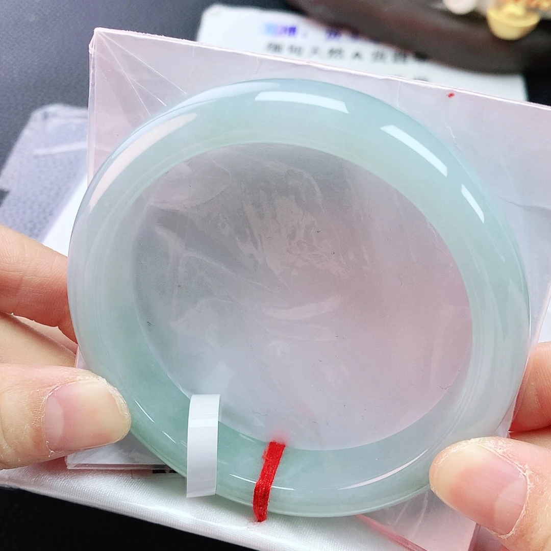未镶嵌手镯翡翠61圈